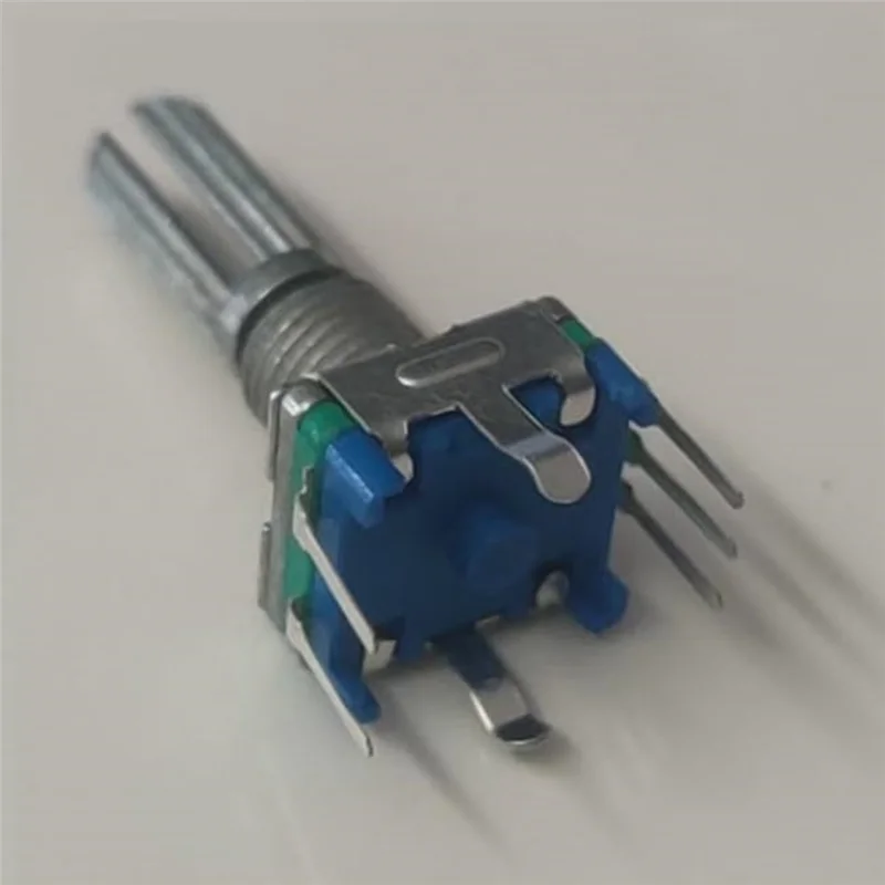 GYTB-EC11 6Pcs Rotary Encoder With Push Button 360° 5 Pins For Arduino, Raspberry Pi,ESP32 And Knob Cap