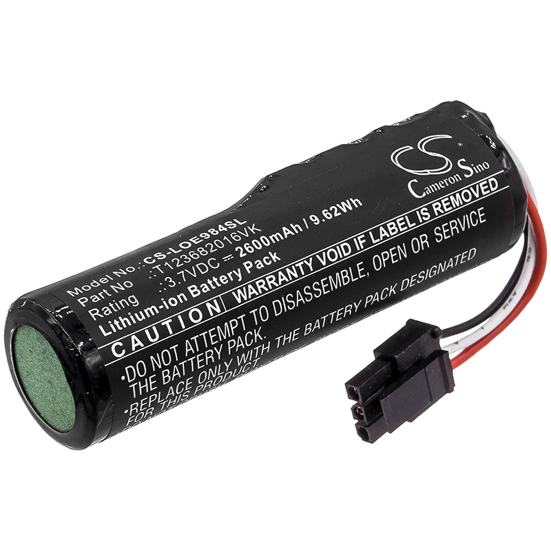 

Li-ion Speaker Battery for Logitech, 3.7V, 2600mAh, Compatible Models: 984-001405, S-00170, Ultimate Ears Boom 3