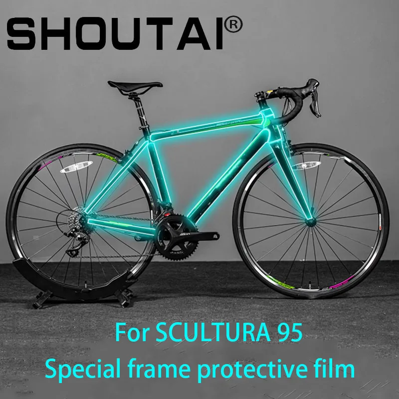 Transparent Protective Film For 24 SCULTURA 95 Road Bike Frame, Waterproof Paster, Modification Accessories, 7.5mil, 10mil