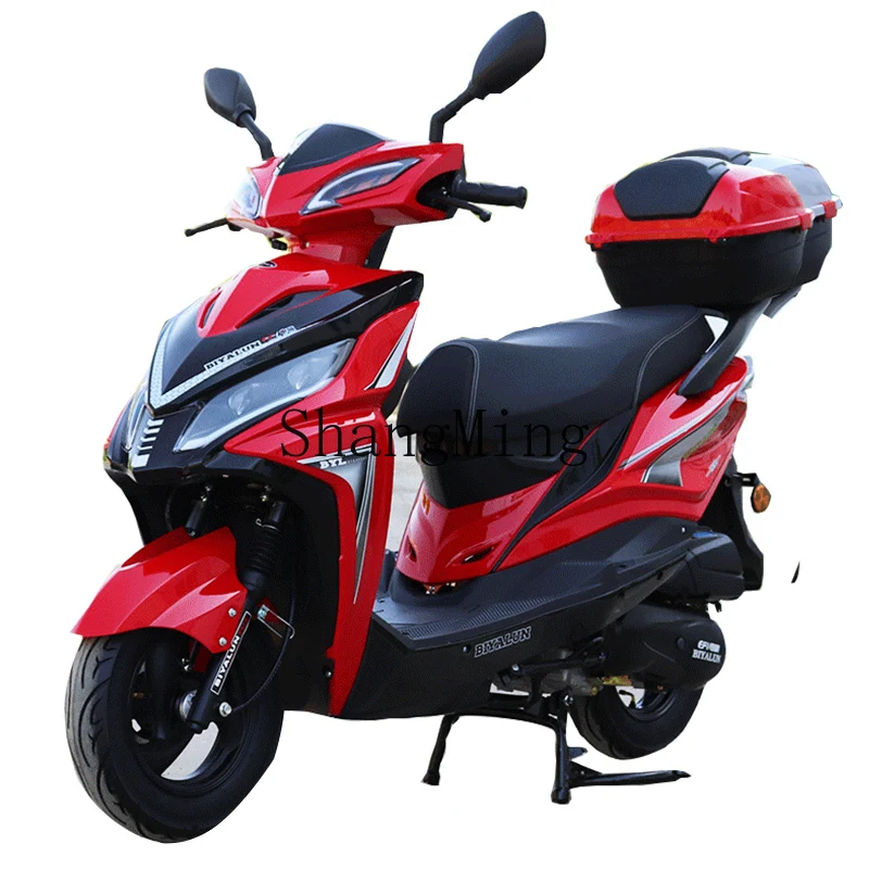 

LXY New 125cc Scooter Motorcycle Men's and Women's Universal Fuel-saving Recreational Scooter