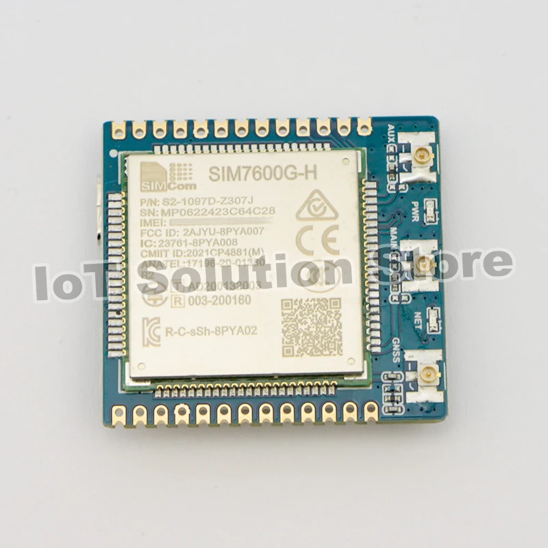 SIMCom-SIM7600G-H, banda Global LTE Cat.4, 150Mbps/50Mbps, celular, 2G, 3G, 4G, módulo de comunicación inalámbrico, compatible con GNSS