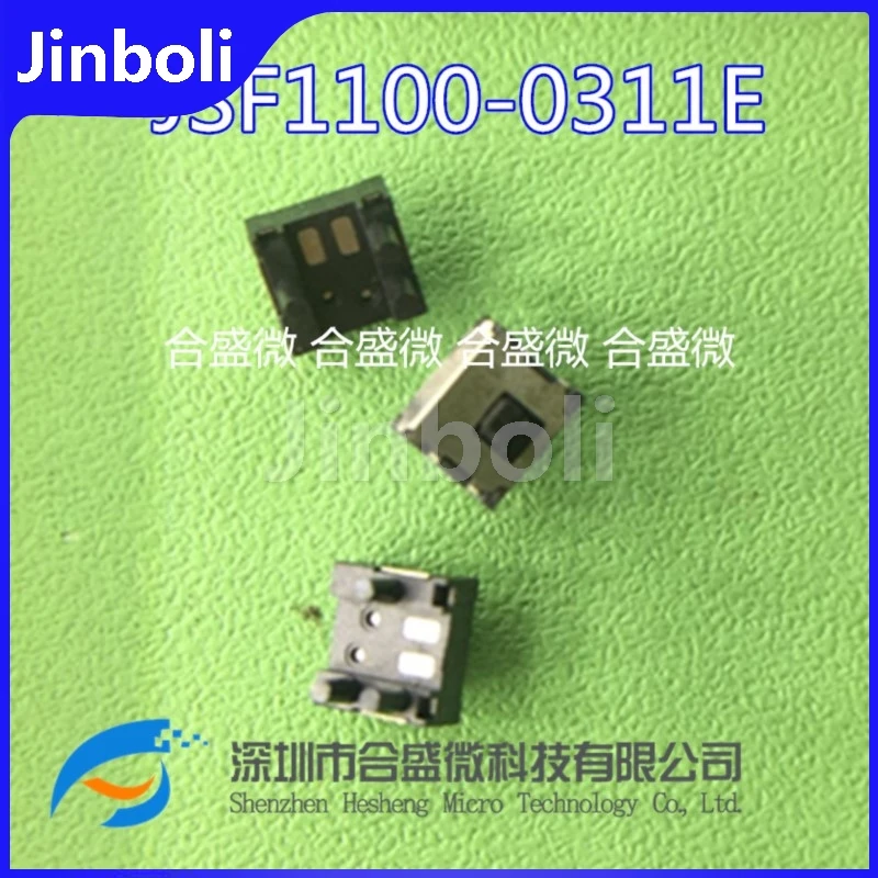 10PCS New Original Small Slide Switch JSF1100-0311E Toggle Switch 2 Gear With Positioning Column 3Pin