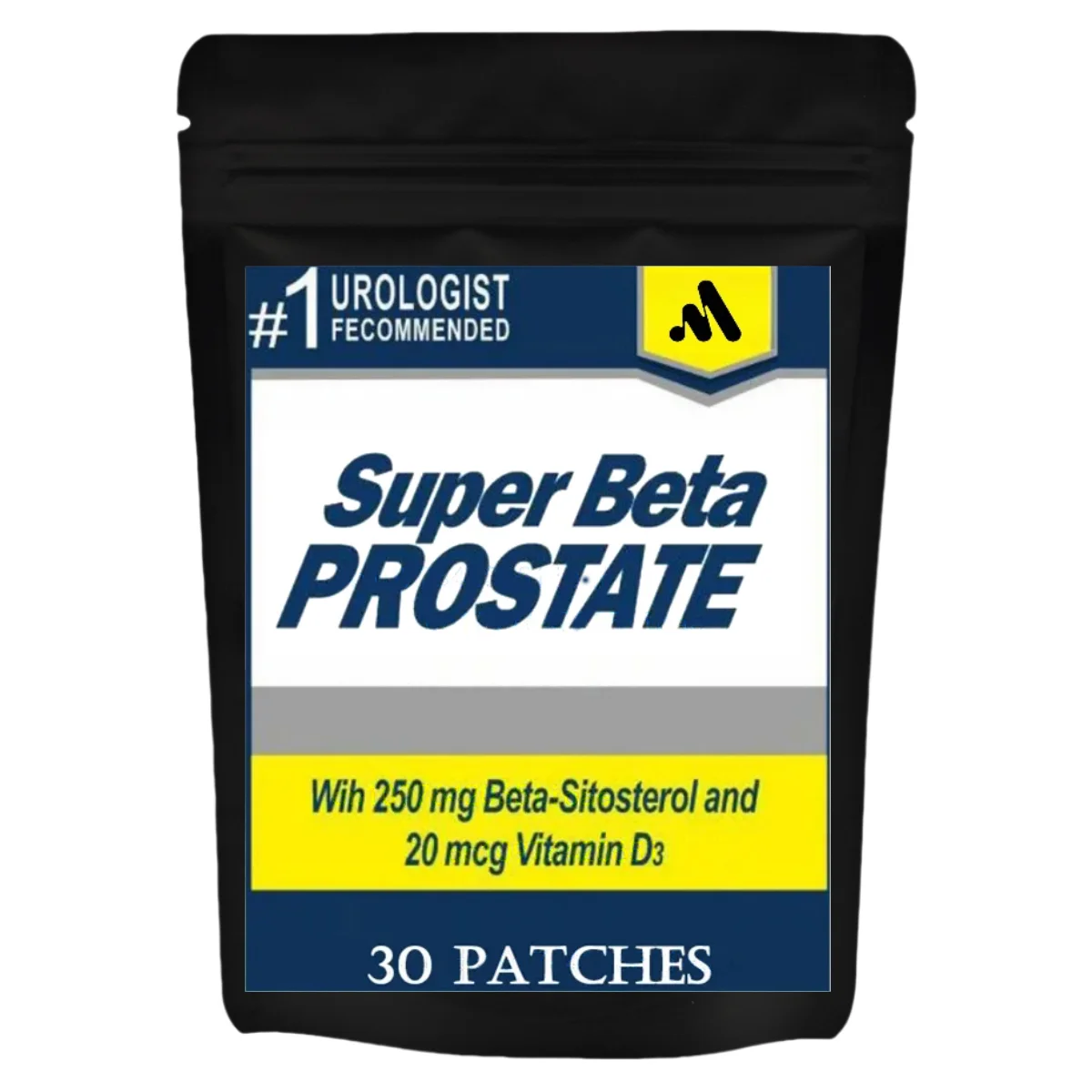 

Prostate Transdermal Patches for Men with Saw Palmetto, Pumpkin Seed Prostate Complex 30 Patches