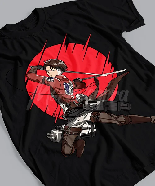 

T-shirt for Anime Shingeki no Kyojin: Capitán Levi