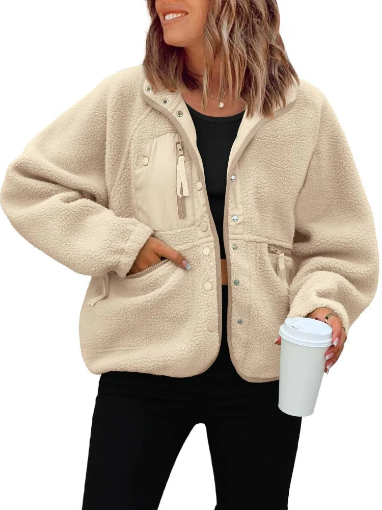 신상 여성용 단색 캐주얼 레트로 재킷 봄 가을 루즈핏 긴팔 버튼 여성 스포츠 재킷 코트 의류 상의