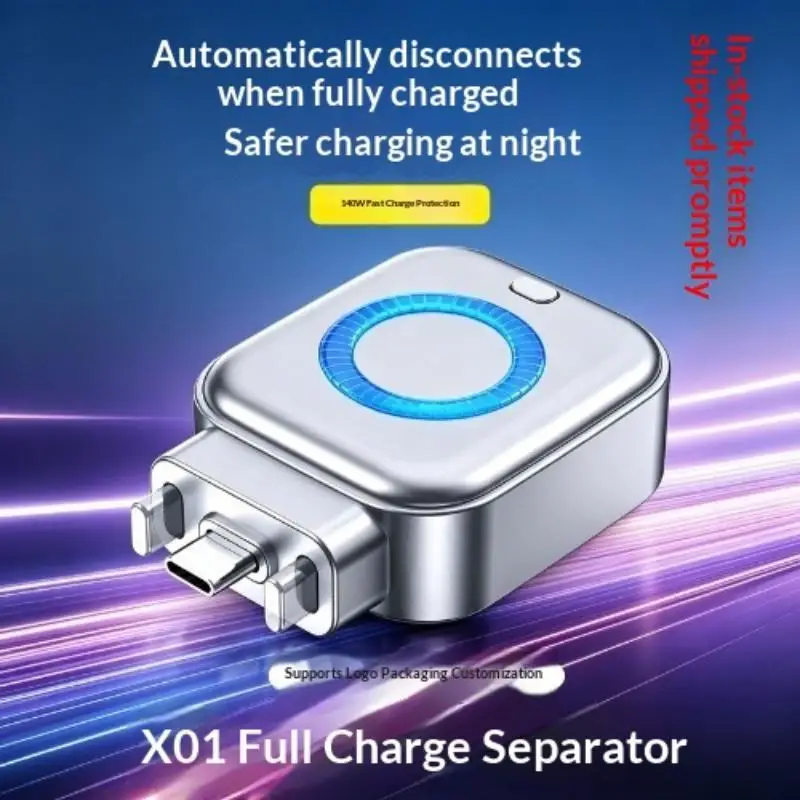 USB C 140W Fast Charging Adapter Intelligent Full Charge Disconnect Type C Charger for Phone Tablet Home Daily Use