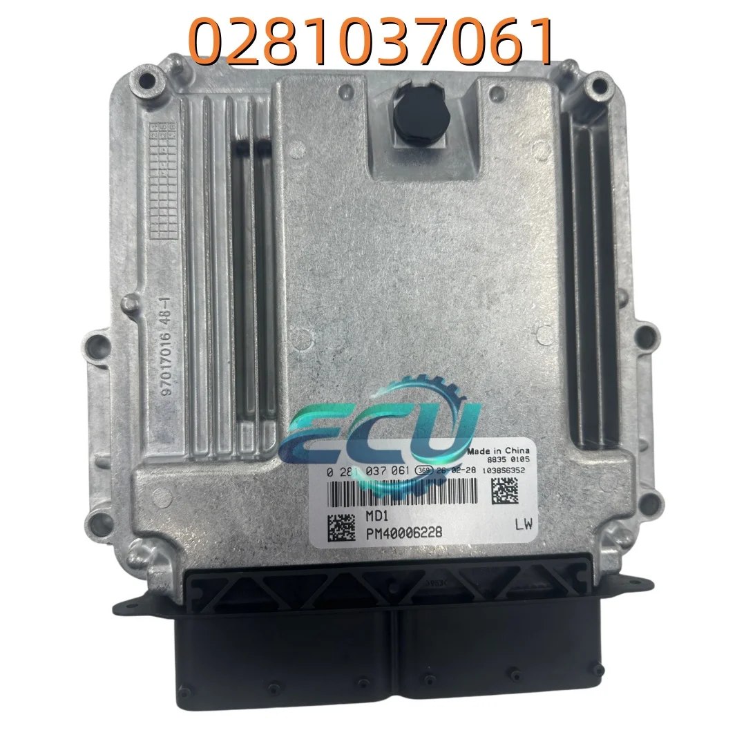 0281037061 EDC17CV41 ECU For WP10 WP12 WD615 Dump Truck Mining Hauler Tunnel Boring Machine 12 Months Quality Assurance