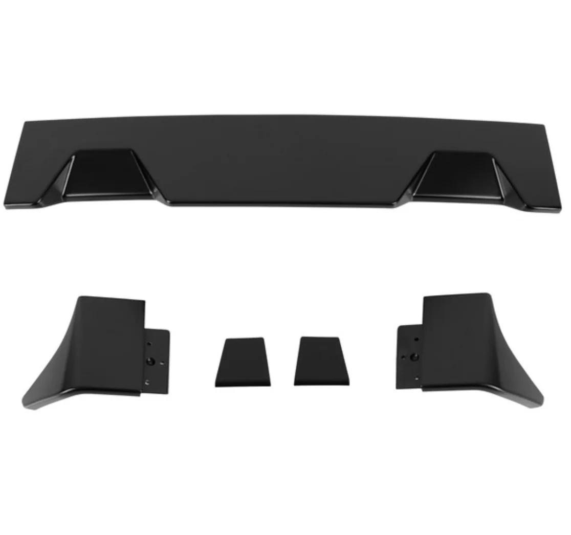 

High Quality for 2014-2021 Toyota Tundra Rear Roof Matte Black Truck Spoiler Wing Kit