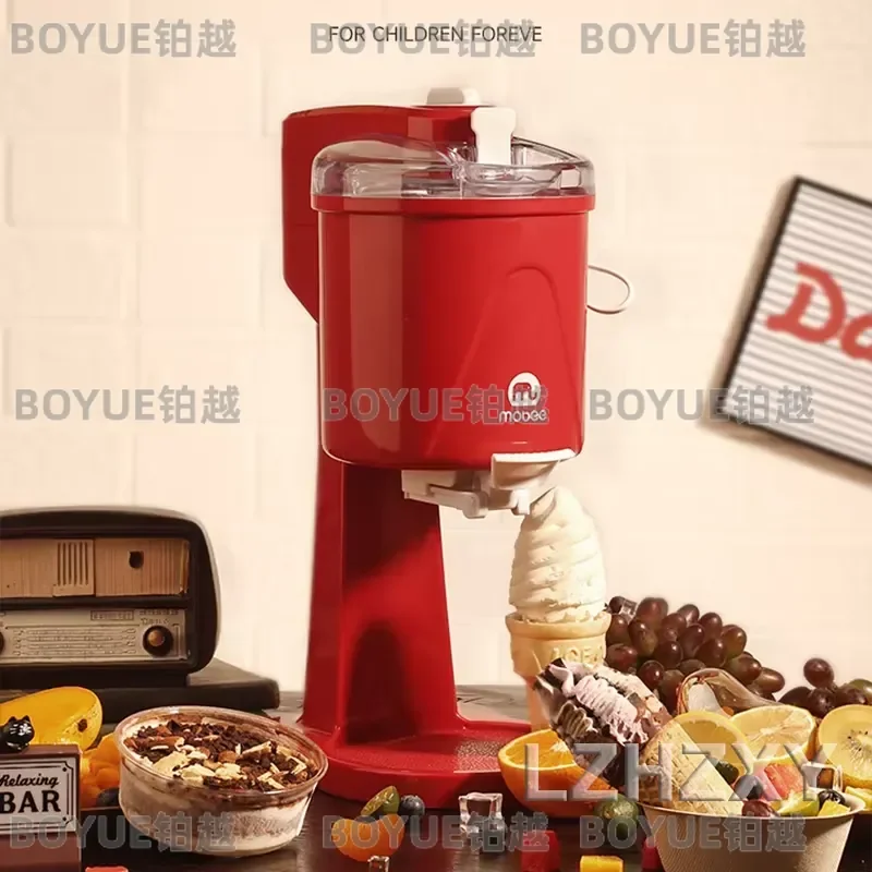 Ice Cream Machine Household Small Mini Automatic Cone Ice Cream Machine Children's Homemade Commercial DIY Ling Machine