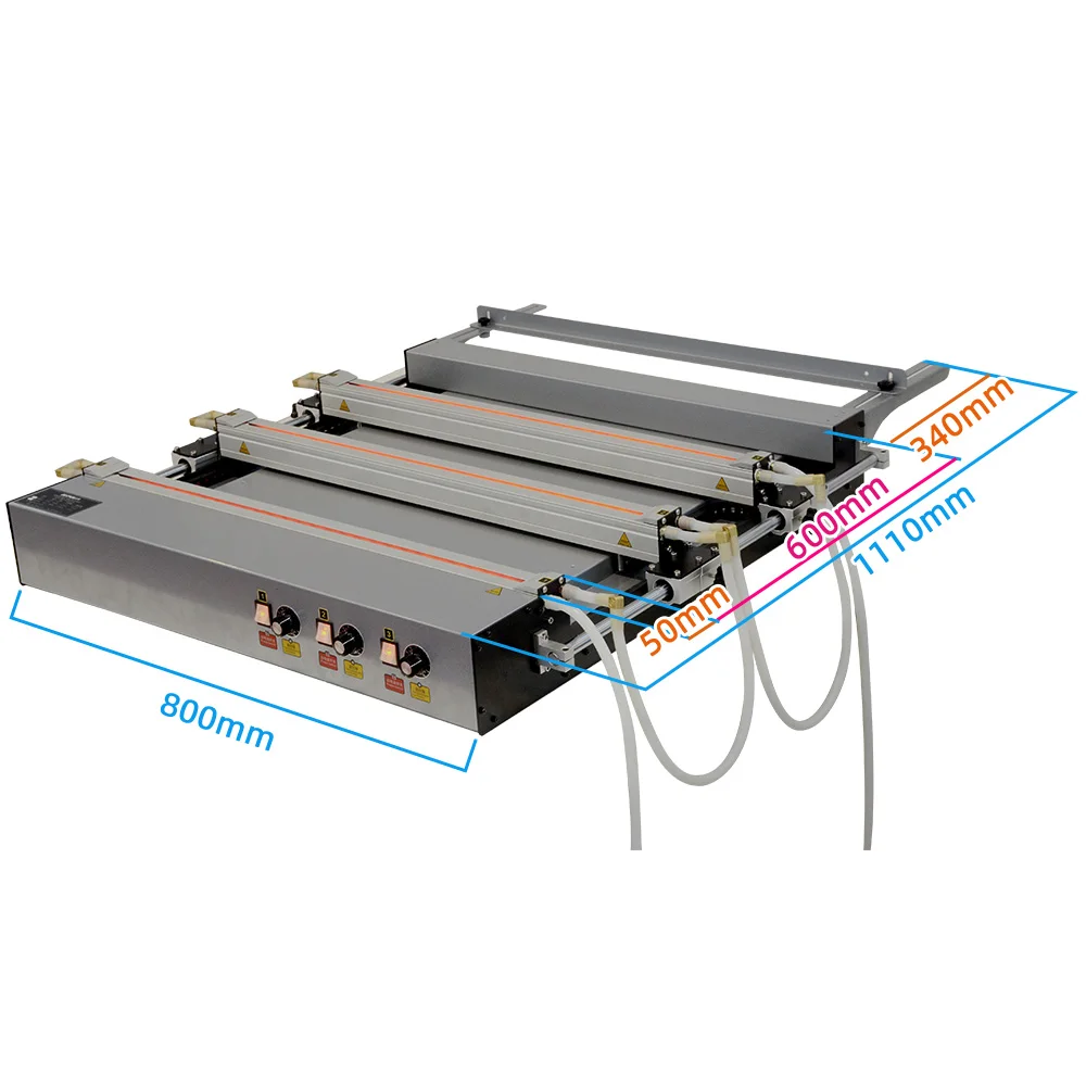 Three Stage Heating Acrylic Bending Three Heating Modules Channel Letter Bender Plexiglass Bending Machine for Lightbox  110V