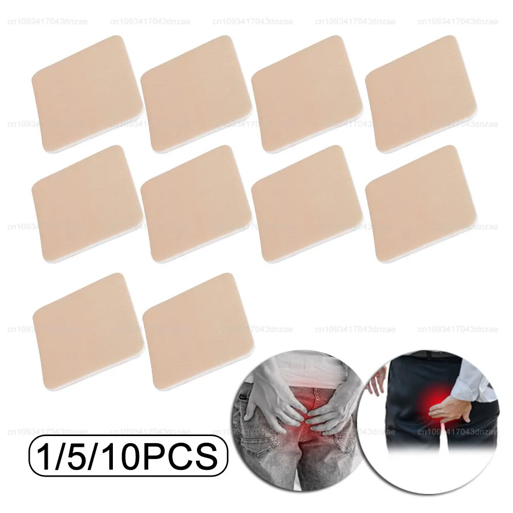 

1/5/10 шт. силиконовая клейкая повязка для заживления ран, впитывающая пена для перевязки без границы, силиконовая пена, силиконовая повязка