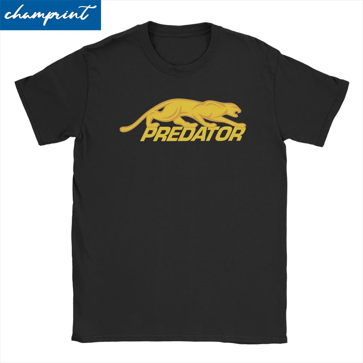 PREDATOR CUES LOGO Pool T-Shirt Men Women's Crewneck 100% Cotton T Shirt PREDATOR CUES Short Sleeve Tees Plus Size Clothing