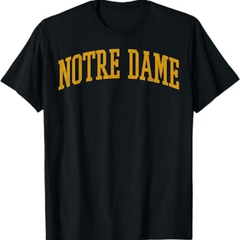Notre Dame Indiana IN Vintage Athletic Varsity Sports Design T Shirt