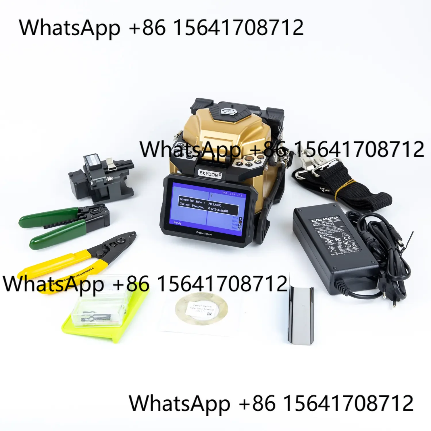 

Peiqi Fusion Splicer T319S Skycom Оптический сварочный аппарат T-319S Сварочный аппарат для FTTH Telecom