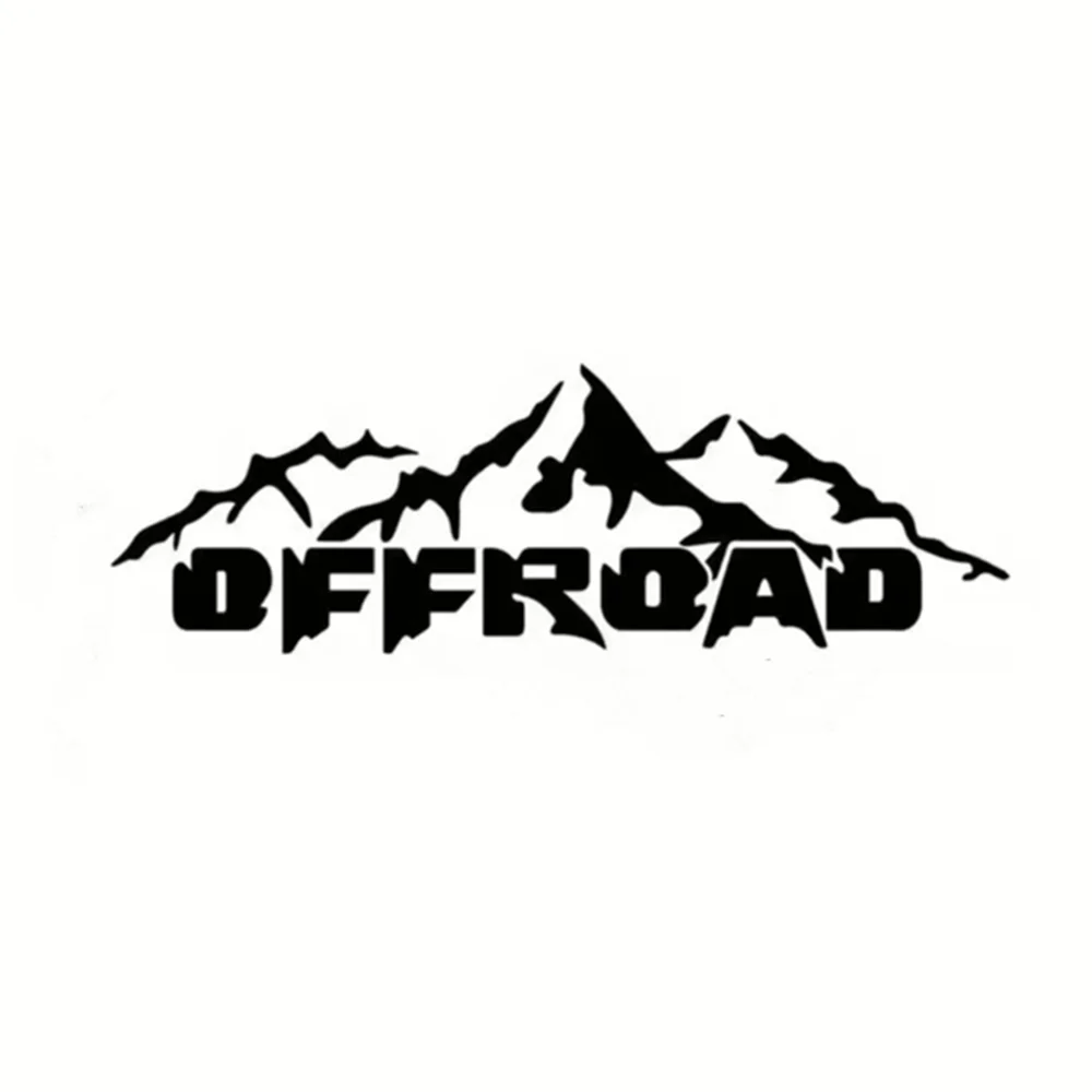 

Waterproof Off-Road Camping Stickers Vinyl Decals for 4x4 Jeep SUV Truck Mountain Adventure Car Bumper Windshield Decor