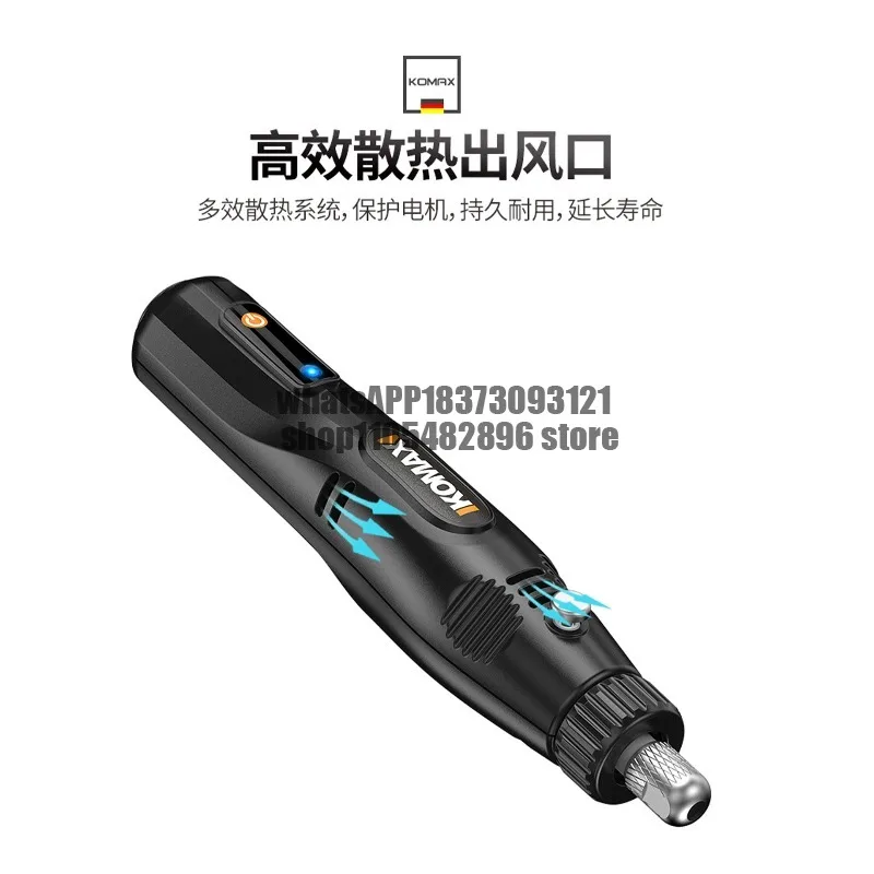 Electric Grinder Small Handheld Plug-in Electric Grinder Mini Electric Drill Punching Wood Core Polishing Artifact Engraving
