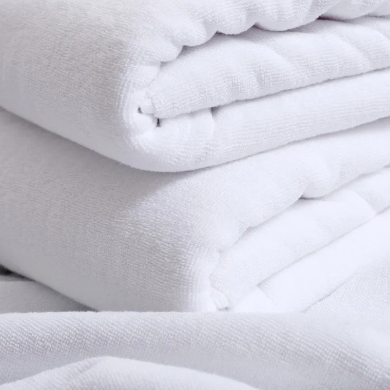 Home Playa 100% Cotton Toilet Towel Set Gym Sports Towel White,Spa,and Gym Lightweight and Highly Absorbent Quick Drying Towels