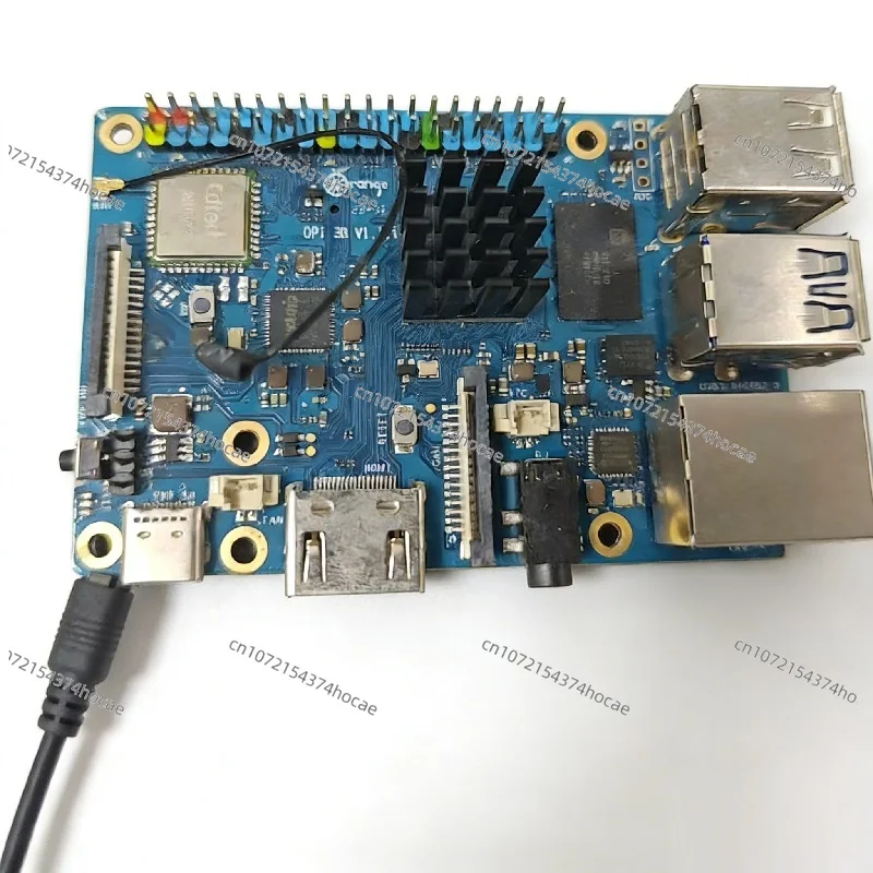 

2GB Ram LPDDR4 Rockchip RK3566 Mini PC WiFi5+BT5.0 BLE M2 SSD Single Board Computer For Orangepi3B Development Board