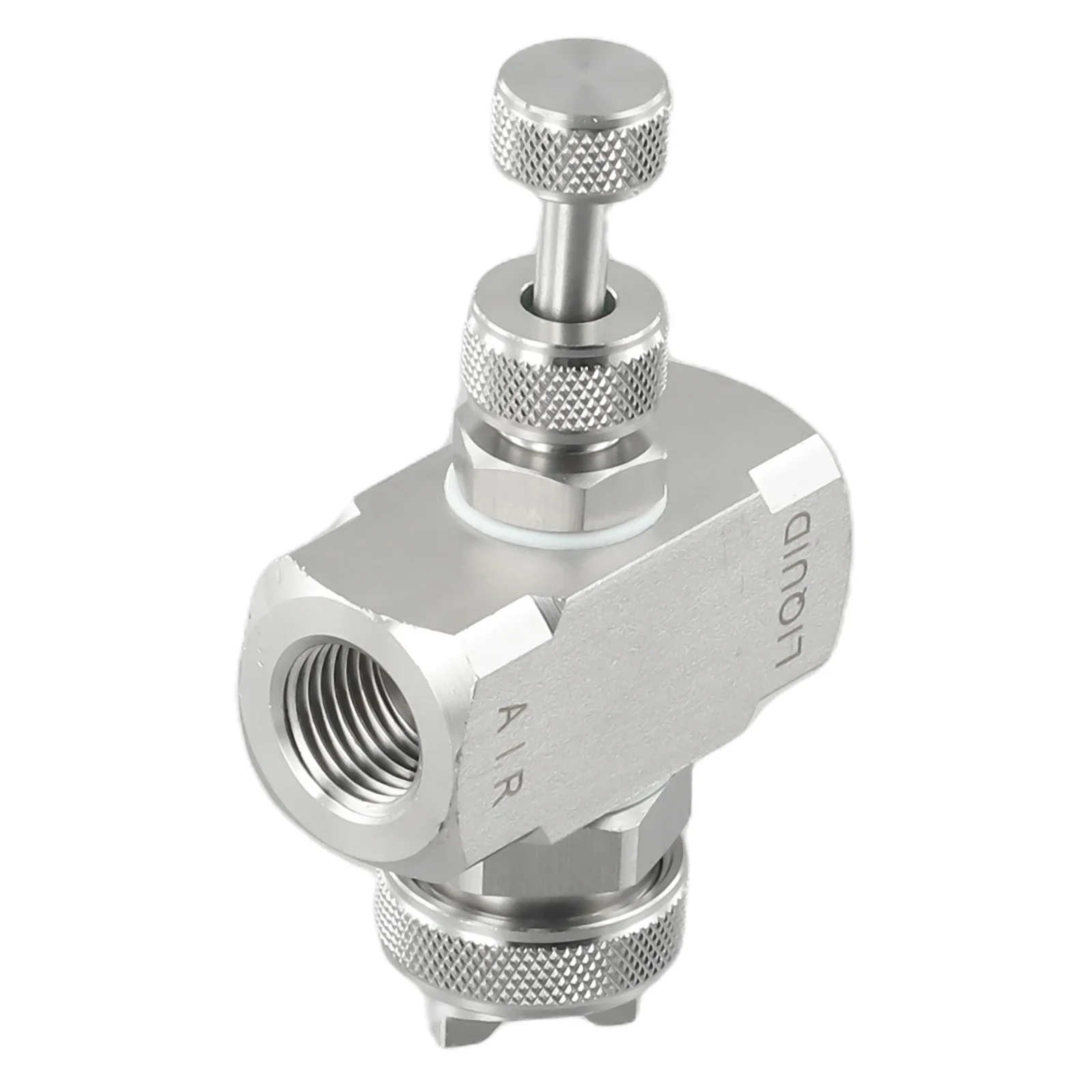 Air Atomizing Nozzle 1/4BSPT Misting Low Pressure Mix Type Spray Tip Nozzles Garden Power Tool Accessories For Outdoor Garden