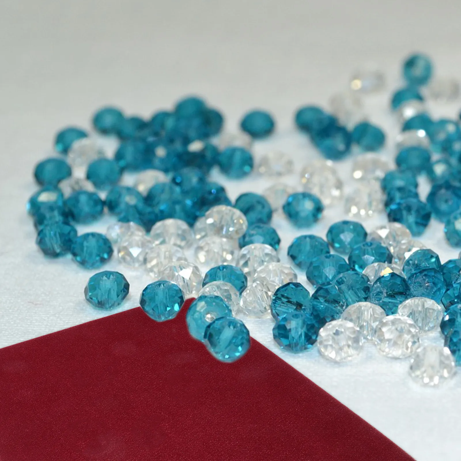 

2Pcs Bead Non-Slip Mats Soft Flocking Surface Anti-Roll Beading Workspace Jewelry Making Tools DIY Accessories