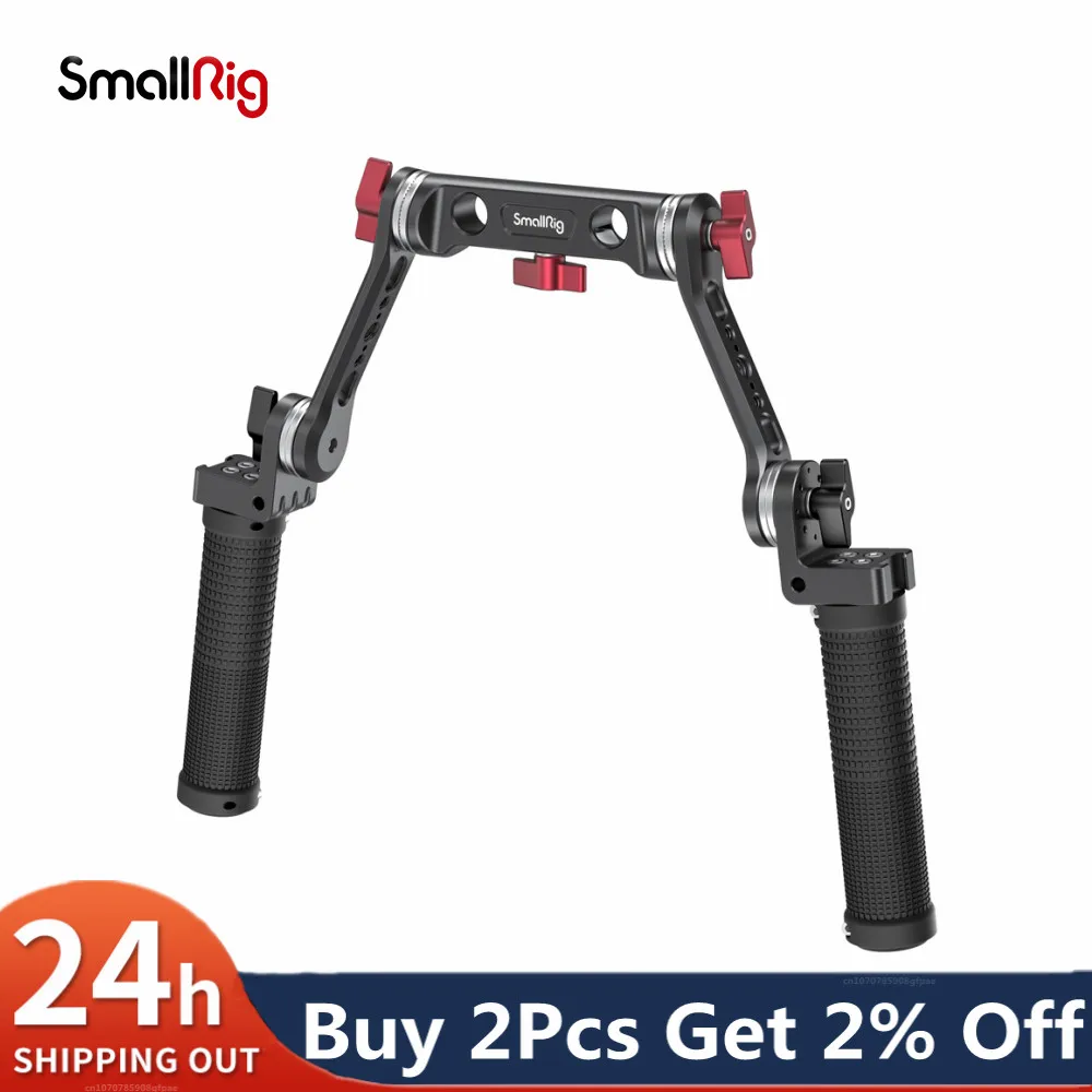 SmallRig Arri zestaw uchwytów rozetowych z 15mm zacisk pręta serowego krótkie ramię do montażu na ramieniu DSLR System stabilizujący-2002D
