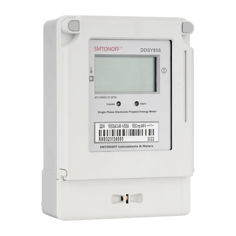 single phase Prepaid Energy Meter Power Consumption Monitor kWh Meter Wattmeter 220V/380V 240V/415V 50/60Hz