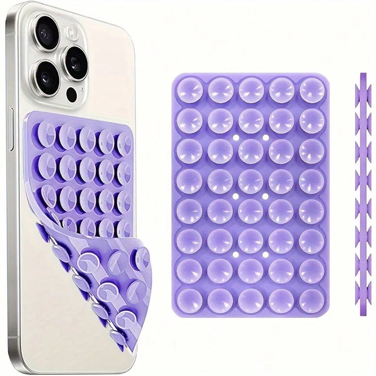 

Силиконовый держатель для телефона на присоске, незаменимый для путешествий в самолете, универсальный для смартфона Силиконовый держатель на присоске