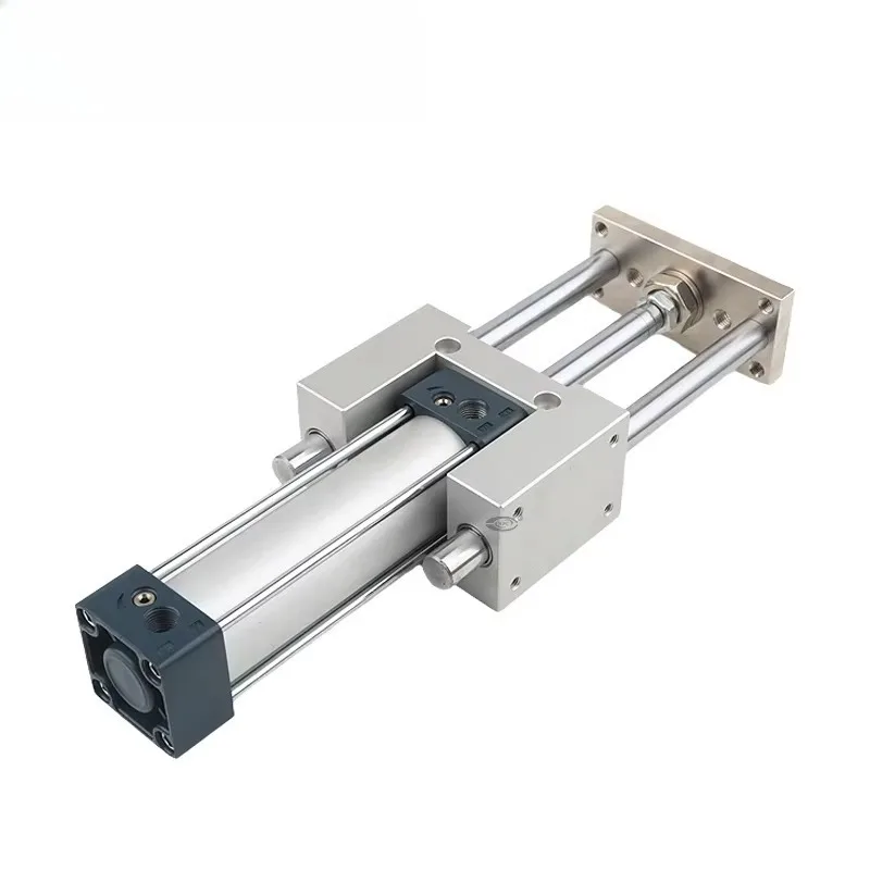 

SC Guided Cylinder With Three Rods Guide Rail Frame SC32 For Pressing Material