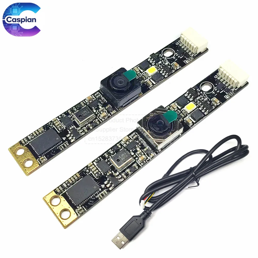 OV5648 5MP HD USB Camera Module Auto Focus 68°/120° Lens With Flash Light Microphone For Windows Android iOS Linux