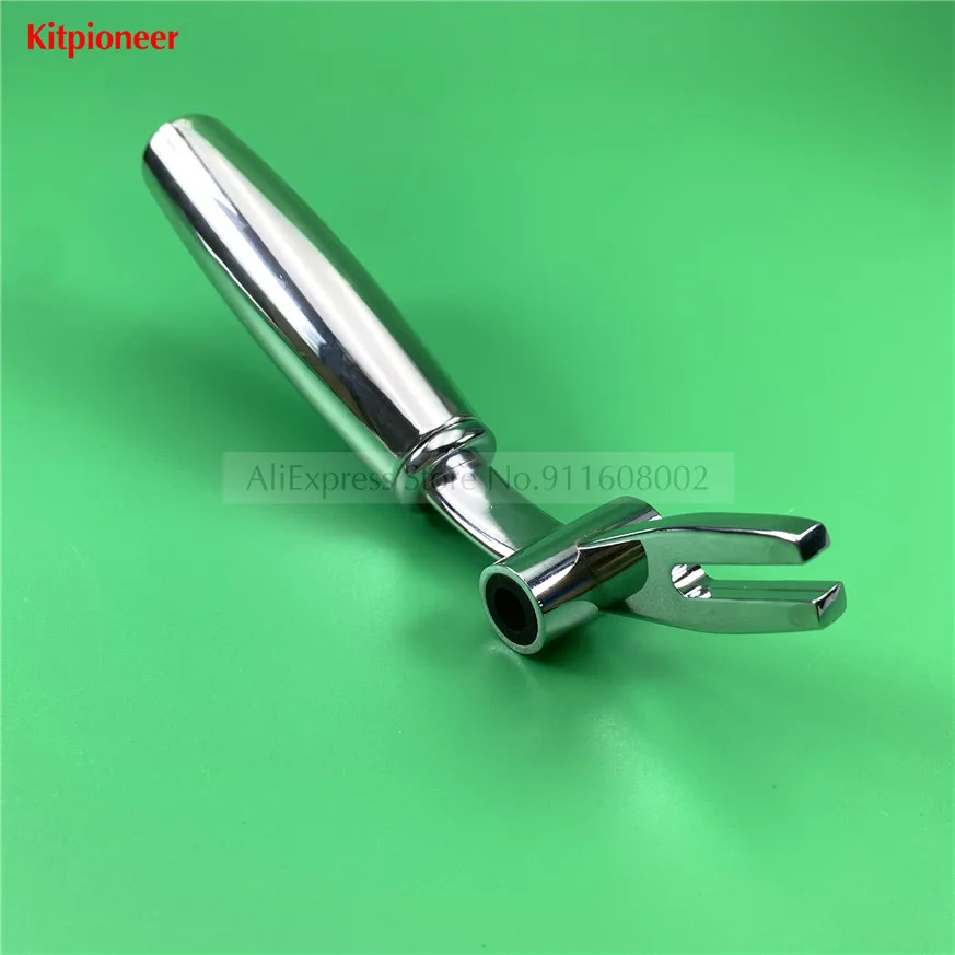 واحد الراقي مقبض معدني المناسب ، قبضة اليد قطع الغيار ، لينة خدمة آلة الملحقات ، عرض 3.2 سنتيمتر