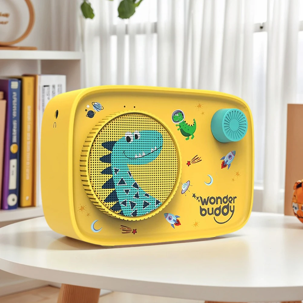 Bildschirmfreier Audio-Player für Kinder mit Geschichtenbuch DIY-Kunstset Sprachrekorder BT-Geschichtenerzähler Geschichtenerzählmaschine für Frühes Lernen