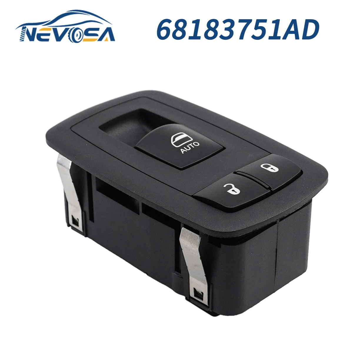 

NEVOSA 68183751AD For Dodge Challenger 2015-2022 Front Passenger Right Side Car Master Window Switch Button 68183751AA WST2088