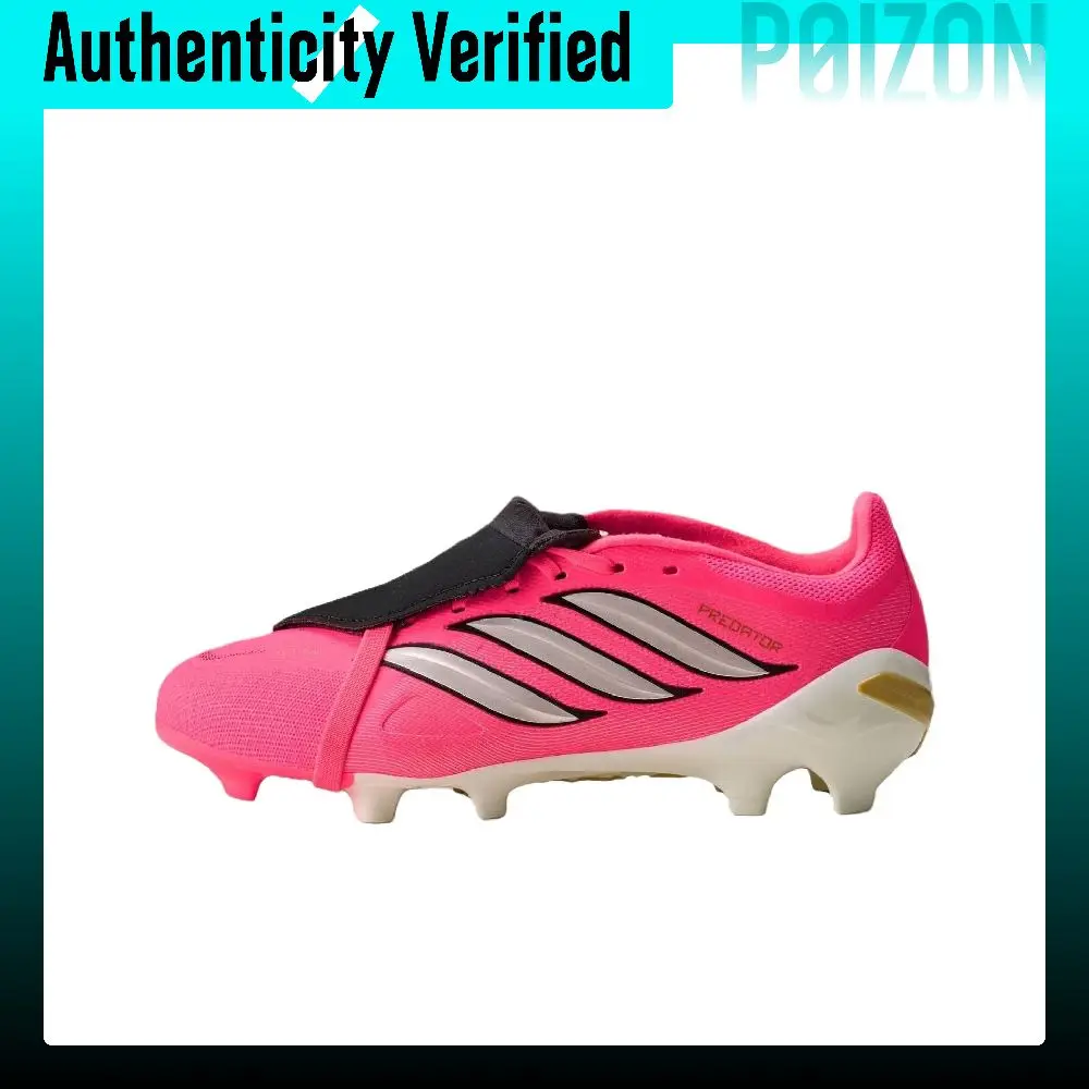 Adidas PREDATOR LEAGUE Soccer Shoes Unisex Low-top Fuchsia White Black JP6271