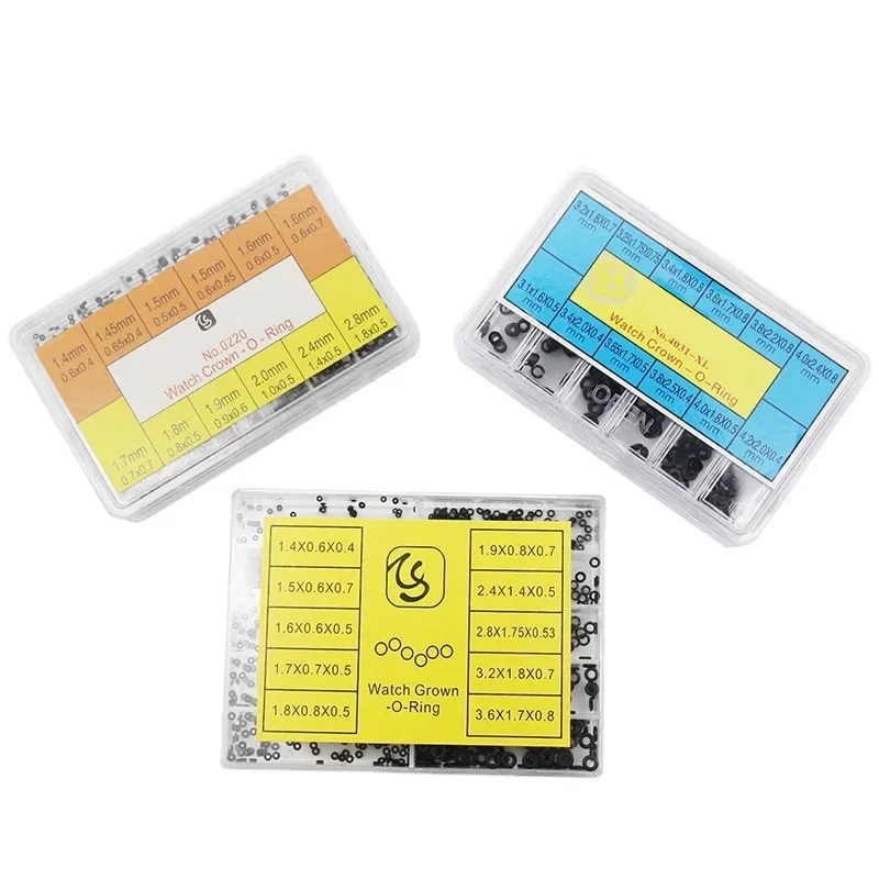 Mini Rubber Washer O-Ring Watch Crown Waterproof Watches Seals Watch Repair Tools Waterproof Watch Gaskets