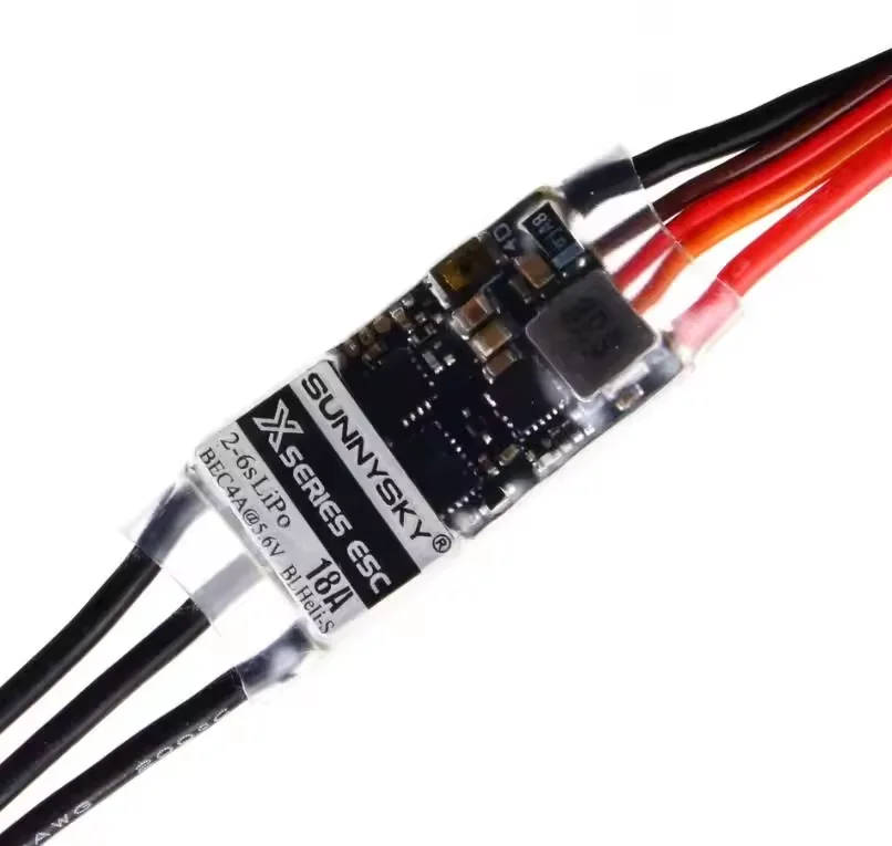 SunnySky X 18A Airplane ESC 2-6S 4A BEC BLHeli_S Program 32Bit 3D 4D F3P for X2204, X2206, X2302, X2305, X2306 bushless motor