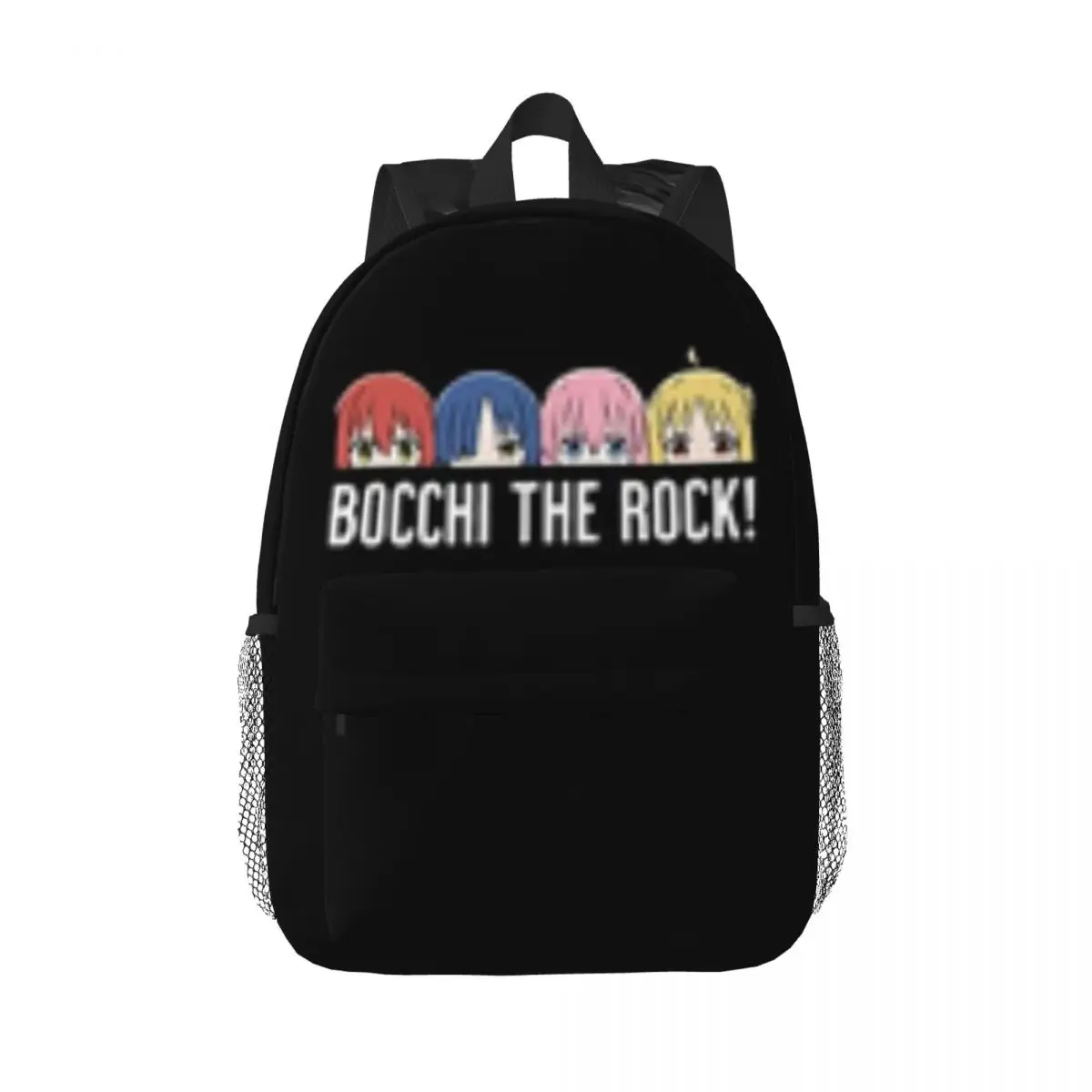 

Bocchi the Rock Peeker Backpack Printed Lightweight Casual Children's Schoolbag Youth Backpack Anime Cartoon Schoolbag 15inch