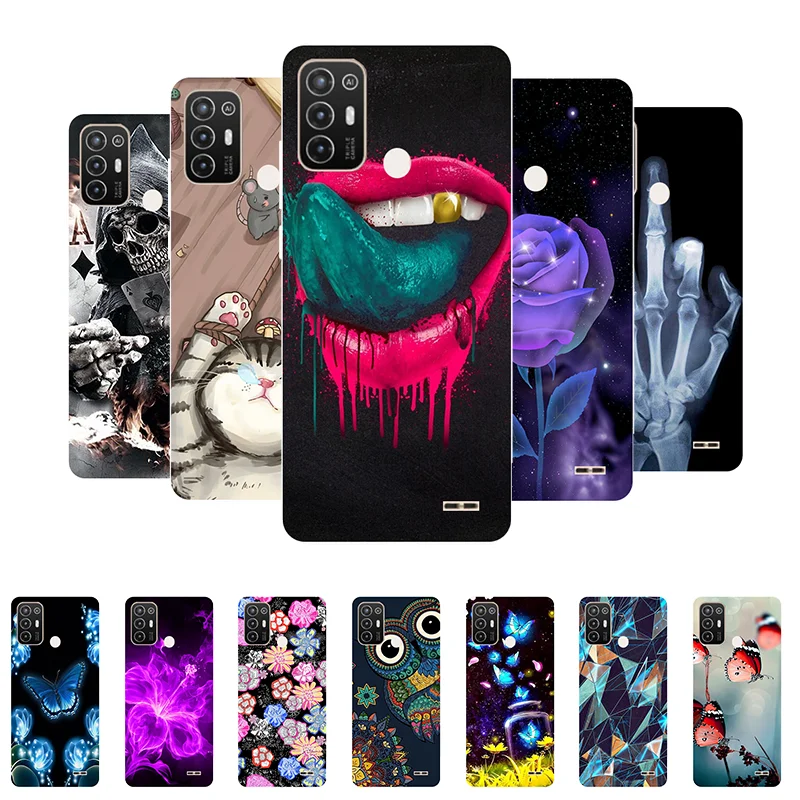 Para ZTE Blade A52 4G Funda  TPU Suave  Funda protectora de silicona para ZTE Blade A52 estuche BladeA52 Carcasa A 52  Fundas