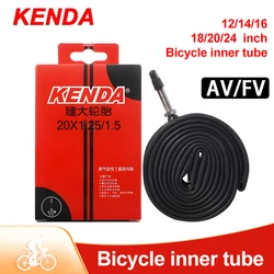 2PCS KENDA Bicycle Inner Tube 12/14/16/18/20/24 Inch Schrader Presta Butyl Rubber MTB Road Bike Tube Inner Tyre Bicycle Parts
