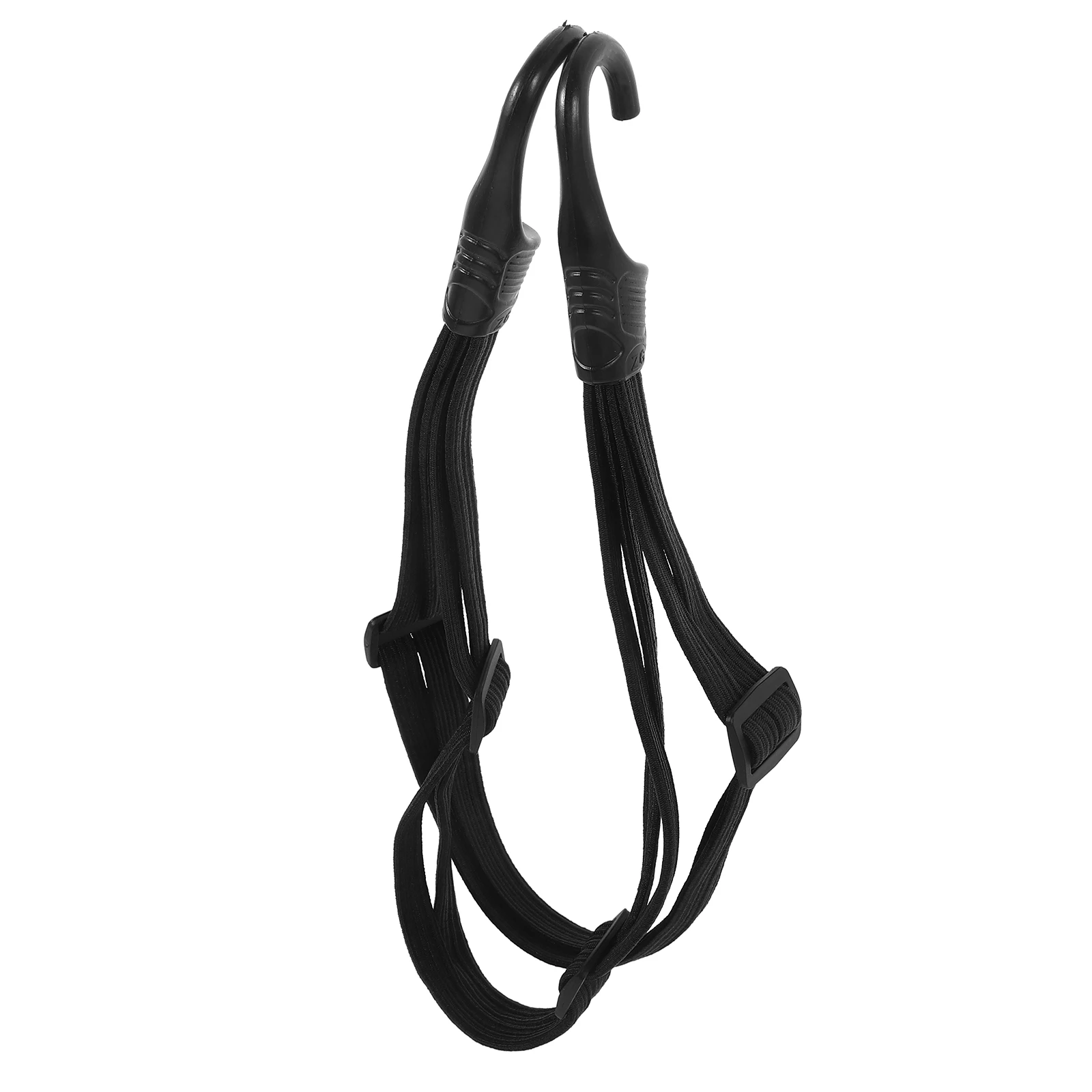 

Elastic Fixing Belt Ropes for Luggage Bike Adjustable Cargo Band Motorcycle with Hook Straps Bikes Suitcase Tie down