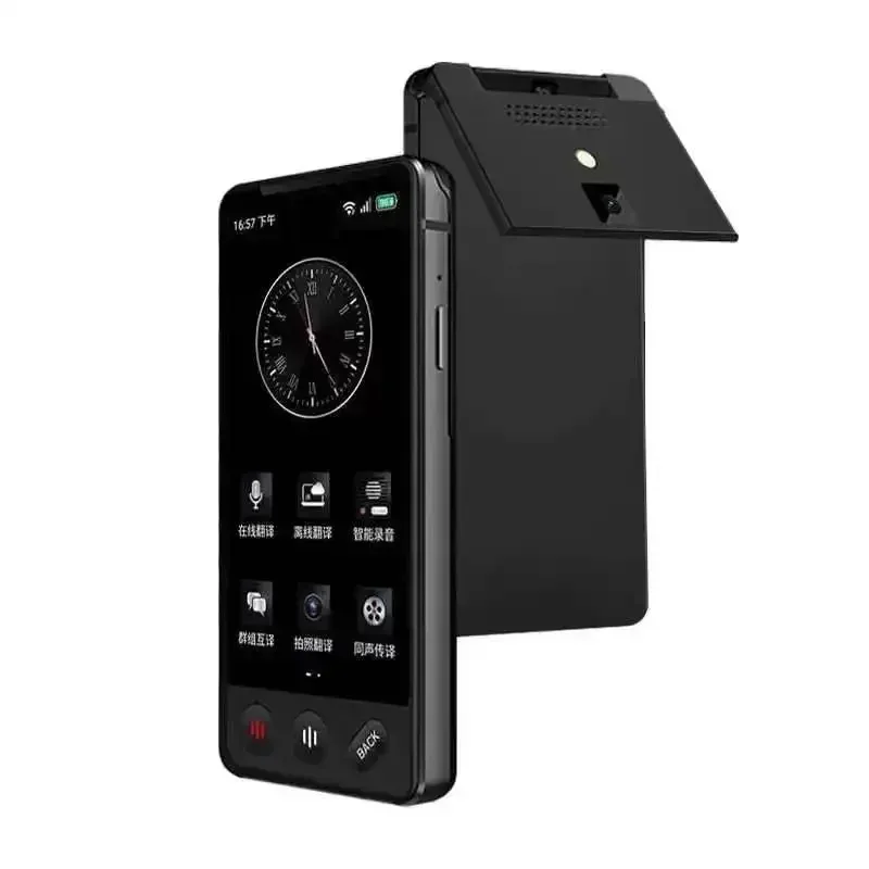 T8S Portable Voice Translator Handheld Interpreter Twoway Real-time Translation Touch Screen 106 Language Translator (Co