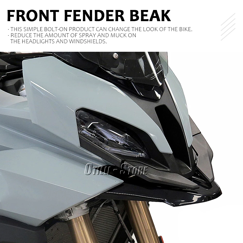 

Motorcycle Front Fairing Fender For BMW S1000XR S 1000 XR s1000xr 2020-2023 Beak Nose Cone Extension Cover Extender Cowl