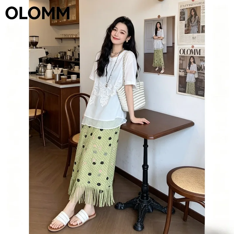 Miyake Pleated 2026 New Summer Casual Bouquet Daily French Tea Break Retro Mid-Length Skirt Elegant Versatile Women's Skirt