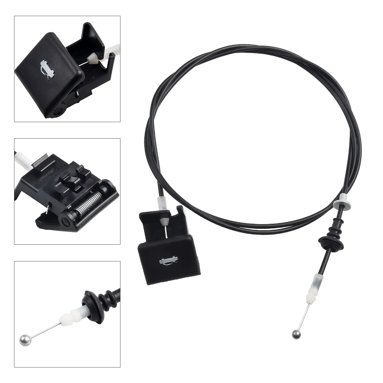 Latch Wire Hood Release Cable Interior Accessories Electric Components OEM Number: BBM4-56-720-00 Plug-and-play