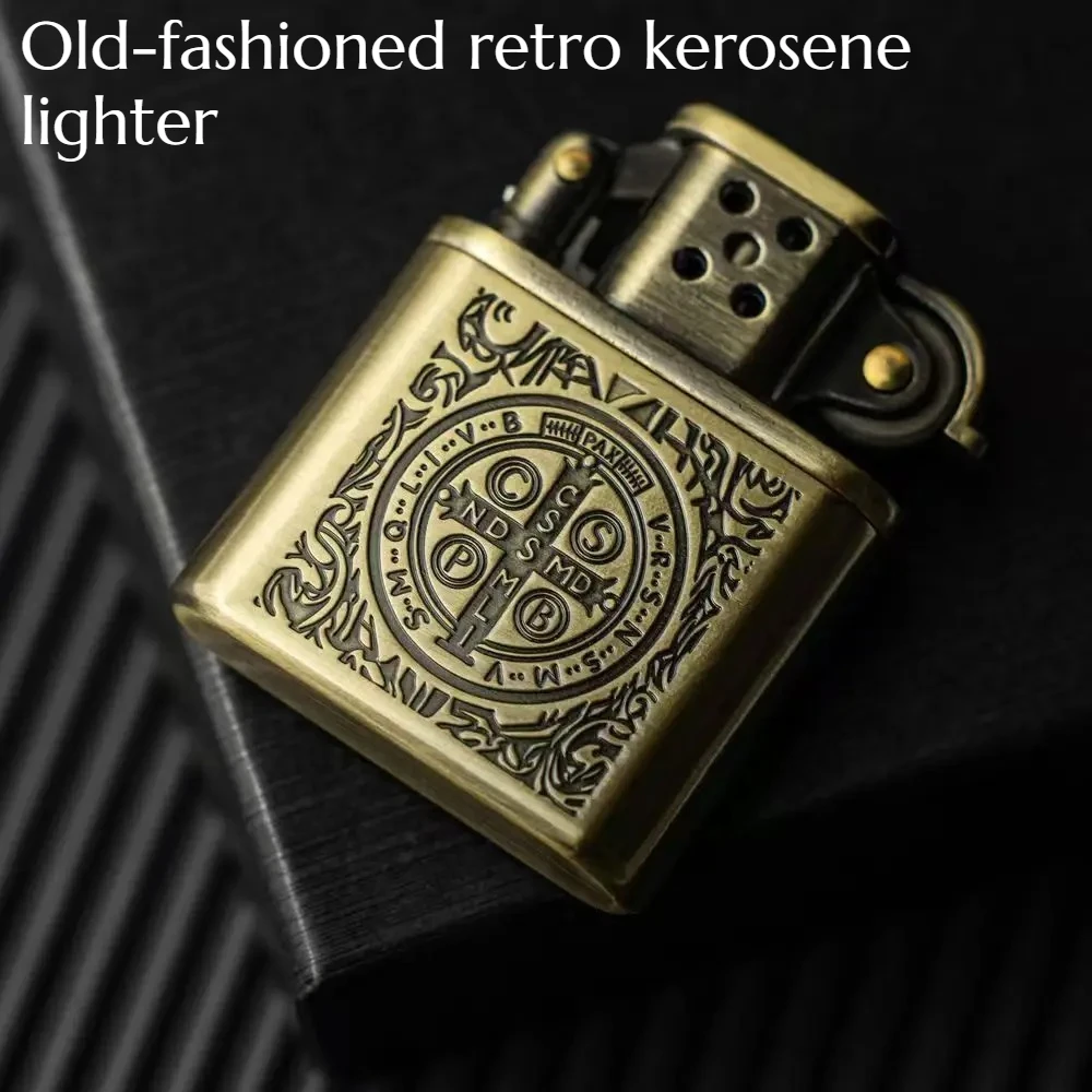 

Retro Classic Creative Metal Lighter for Men - An Exquisite Business Cigarette Accessory As A Gift for The Elite.