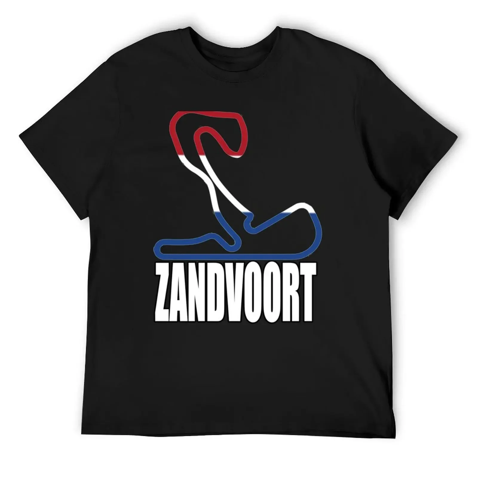 Gran Premio Holandés-Camiseta Zandvoort Circuit negra con estampado animal para niños, camisa de compresión personalizada para hombres