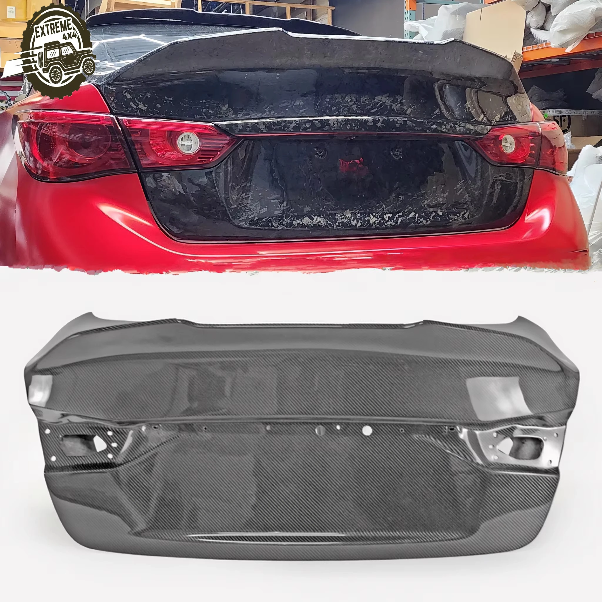 

EPR High Quality Carbon Fiber Trunk for Infiniti Q50 Sport 2016-2018 New Replacement Part