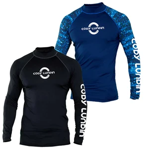 Tight long sleeve dive men's t -shirts, rash guard swimwear swimming, UV protection surf clothing, beach floatsuit tops-en 12 Main Sales Surf Shirt - №3