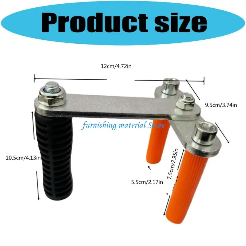 Y5GD Heavy Duty Gypsum Board Lifter Furniture Moving Tool Lifting Tool Handle 6