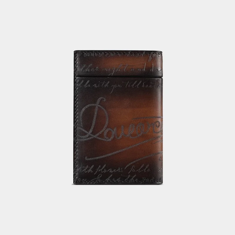 DIMY 2026 New Leather Short Folding Small Wallet with Inner and Outer Leather Double Fold Compact Portable Card Bag