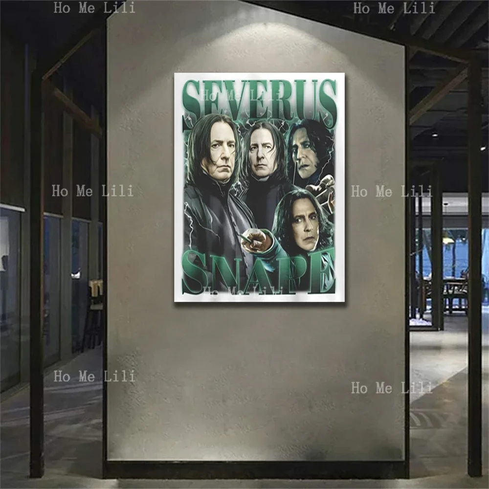 Severus Snape Vintage Aesthetic Painting Canvas Wall Art Living Room Bedroom Bathroom Decor